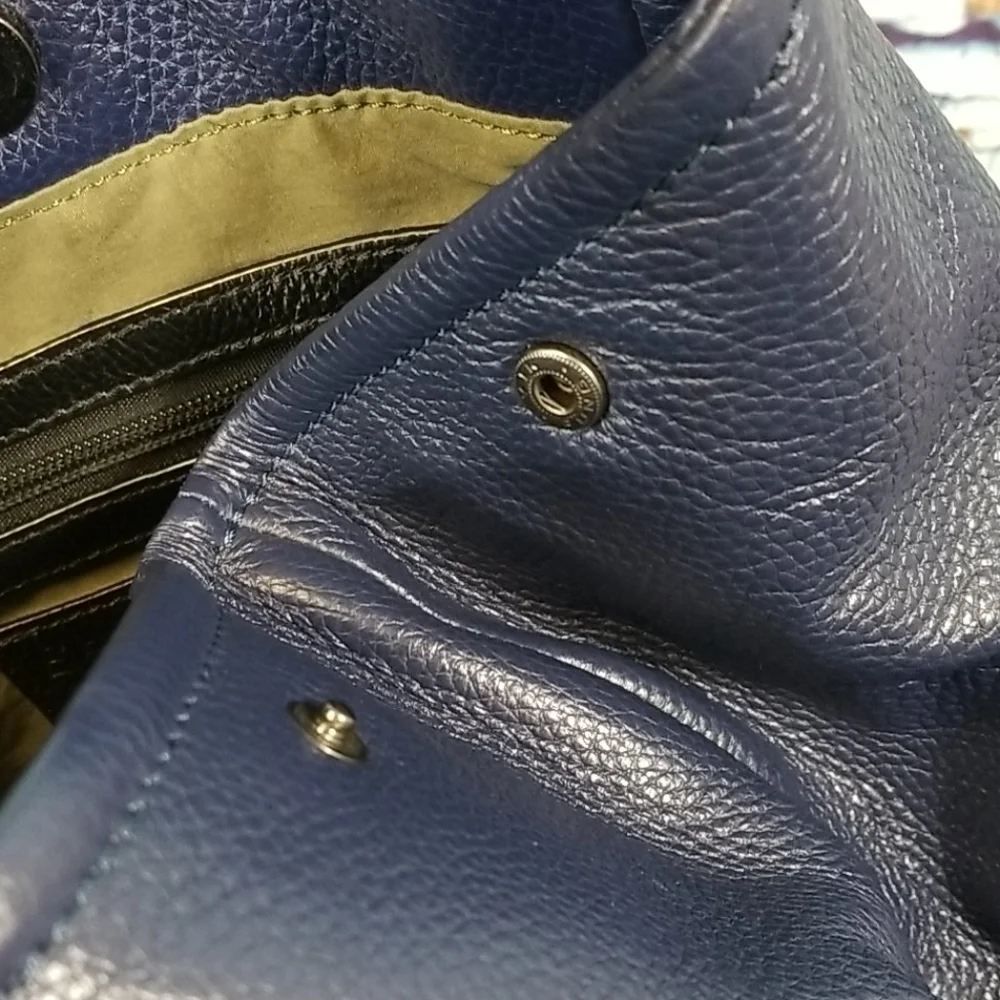 𝅺sergio Renato large Leather Bag
